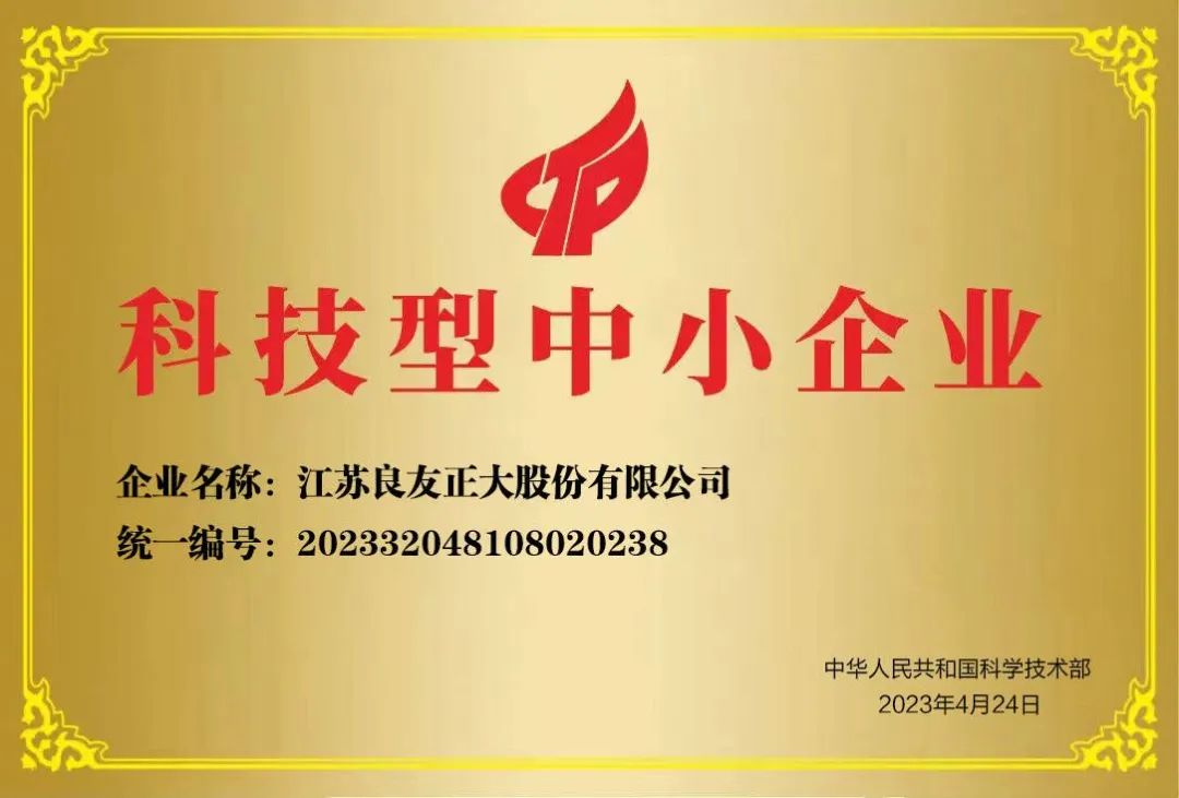 喜訊｜良友股份榮獲國(guó)家“科技型中小企業(yè)”認(rèn)定(圖3)